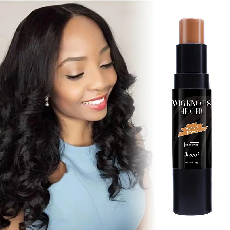 Spray Teintant Lace pour Perruques – Brun Foncé, Moyen, Clair | Mousse, Colle et Dissolvant