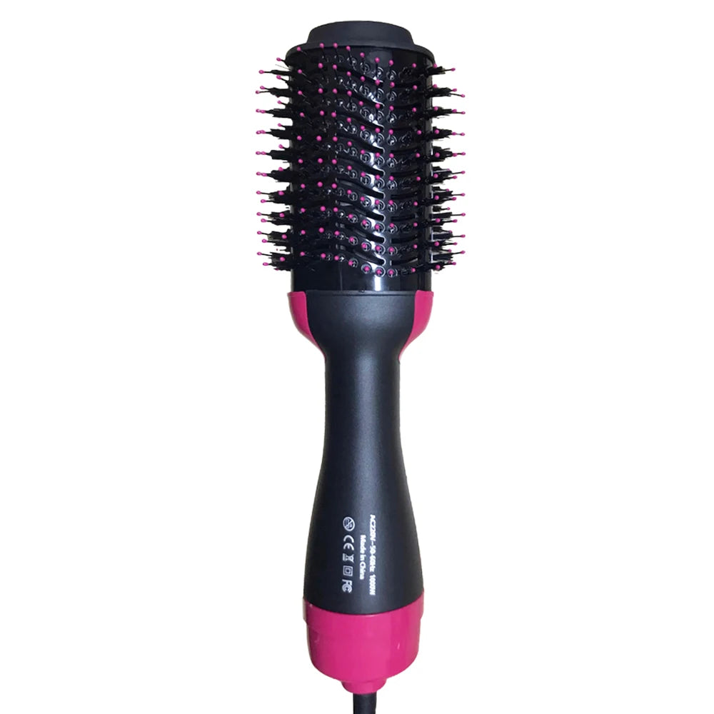 Brosse Soufflante 5 en 1 – Peigne Chauffant Ionique, Lisseur & Sèche-Cheveux