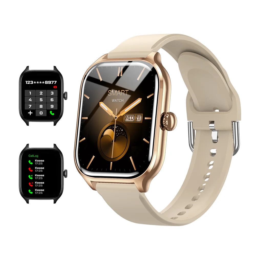 LAXASFIT H9 Pro Max – Montre Connectée Bluetooth | Appels, Fréquence Cardiaque, Oxymètre, Suivi Calories