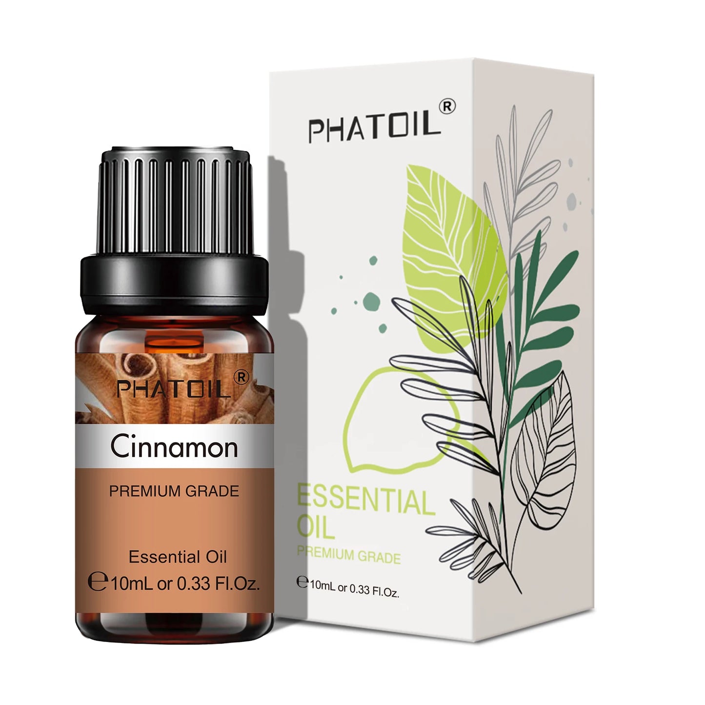 Huile essentielle pure 10ml – Aromathérapie, diffuseur, humidificateur (30 parfums au choix)