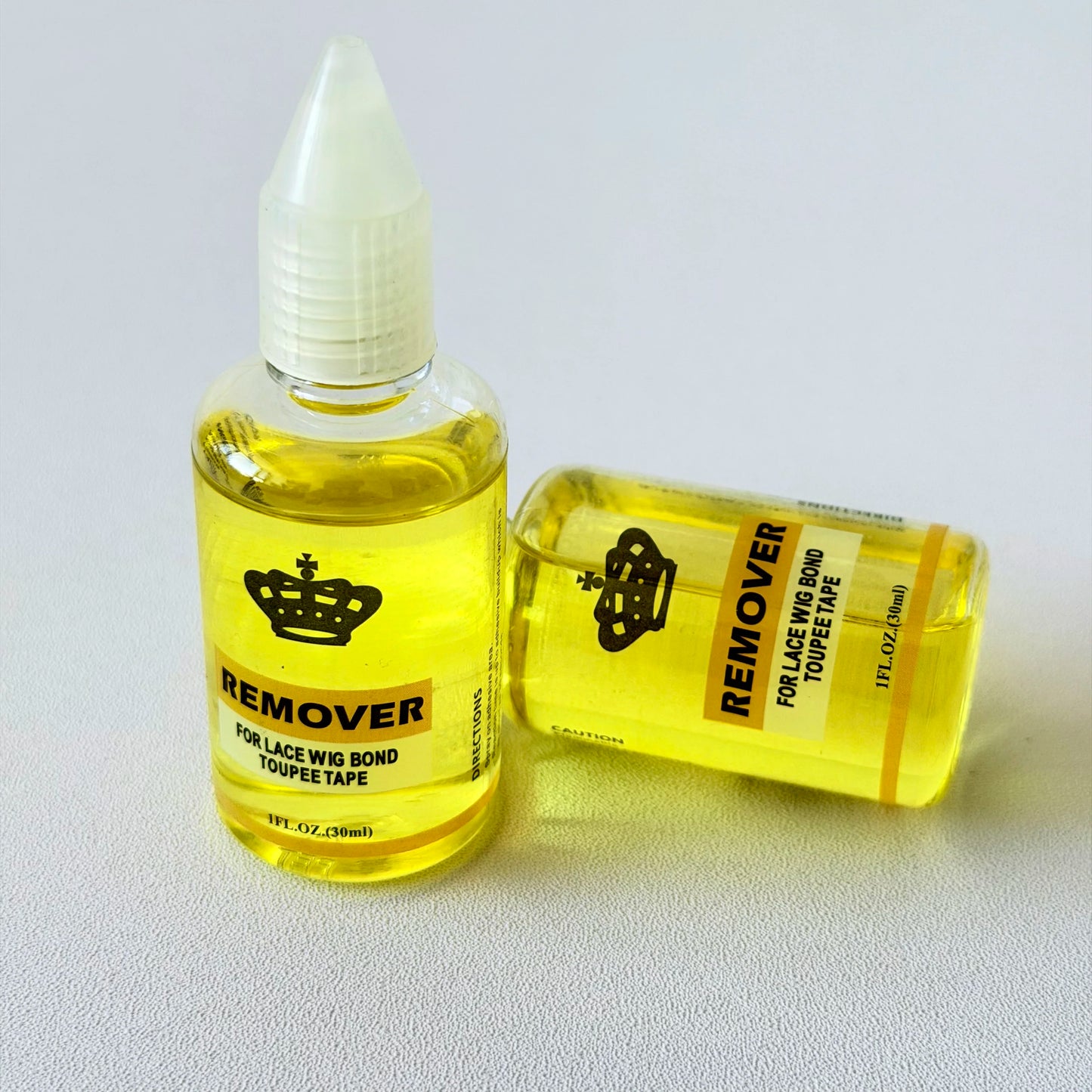 Dissolvant Colle et Ruban Perruque Lace – Flacon 30ml Facile à Utiliser | Port Quotidien