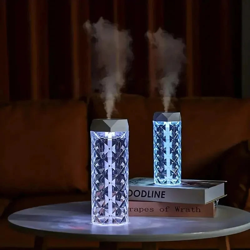 Humidificateur USB 400ml – Diffuseur d’Arômes & Lumière RGB pour Maison et Voiture