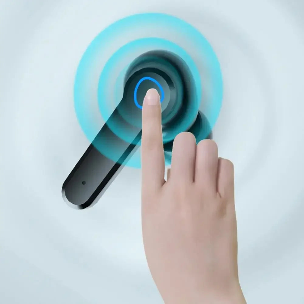 Écouteurs Bluetooth M19 sans fil – Réduction de bruit active, Affichage LED, Boîtier de charge