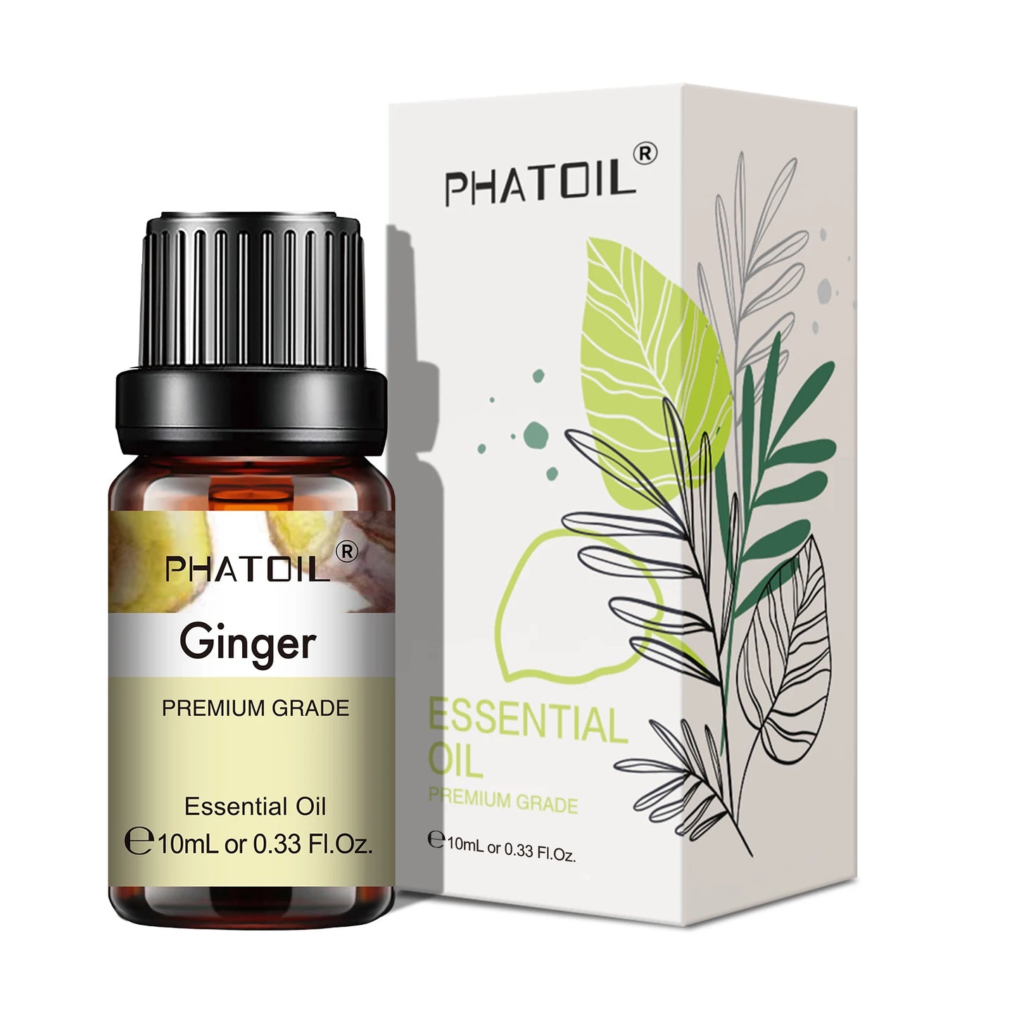 Huile essentielle pure 10ml – Aromathérapie, diffuseur, humidificateur (30 parfums au choix)