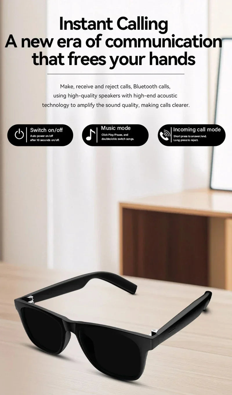 Lunettes Intelligentes Xiaomi MIJIA D11 – Bluetooth 5.4, IA, Caméra 8K, Appels & Musique Mains Libres