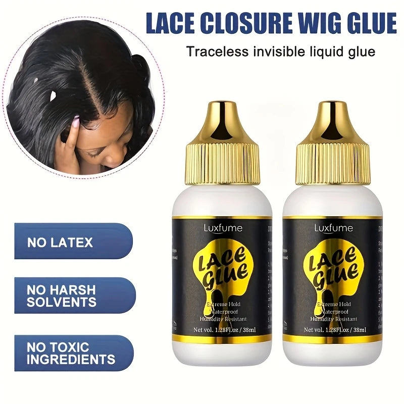 Colle Lace Perruque Imperméable – Tenue Forte, Sèche Vite, Sans Traces | Lace Front