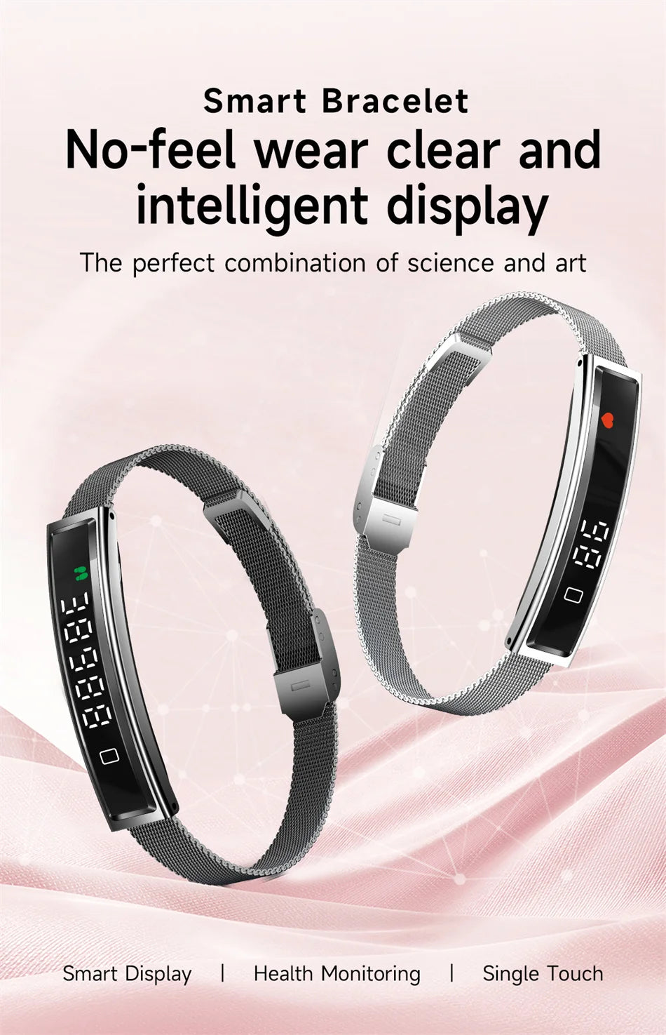 Bracelet Connecté Sport ChiBear 2026 – Suivi Santé, Cardio, SpO2, IP68 – Femme & Homme