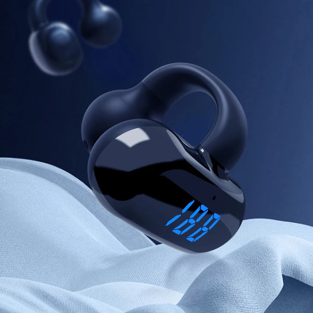 F20 Bone Conduction Bluetooth 5.3 Earphone Long Standby Wireless Open Headset Bluetooth Headphones Sports MP3 Earbuds 88 Hours