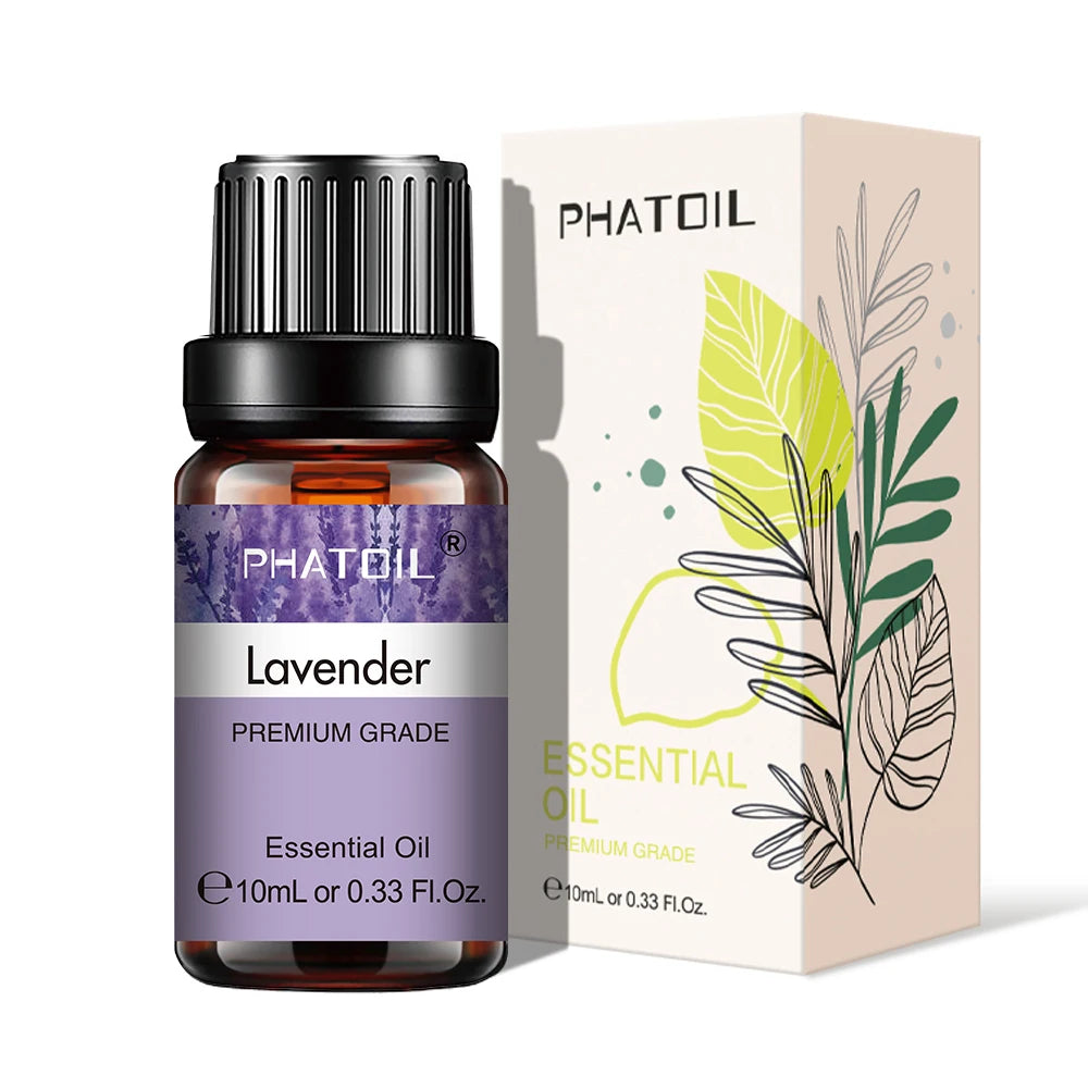 Huile essentielle pure 10ml – Aromathérapie, diffuseur, humidificateur (30 parfums au choix)