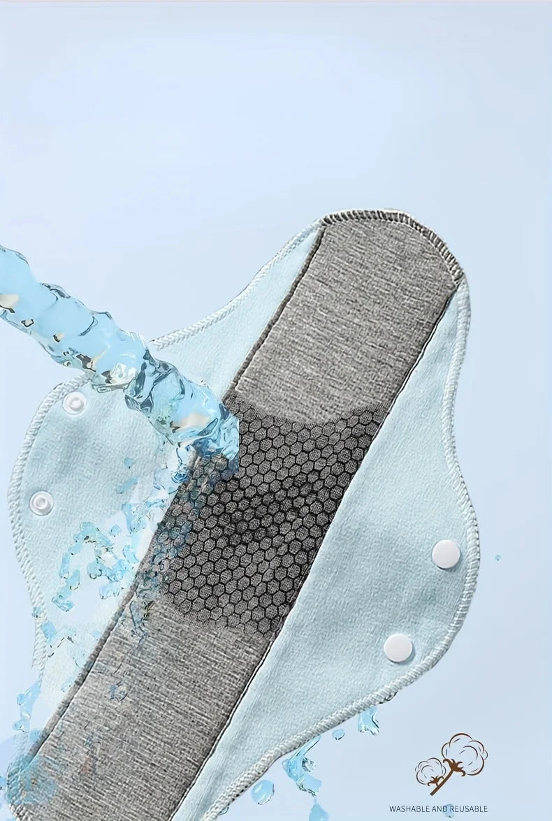 Serviettes d'incontinence lavables et imperméables au graphène – Soins pour personnes âgées (1/2/4 pcs)