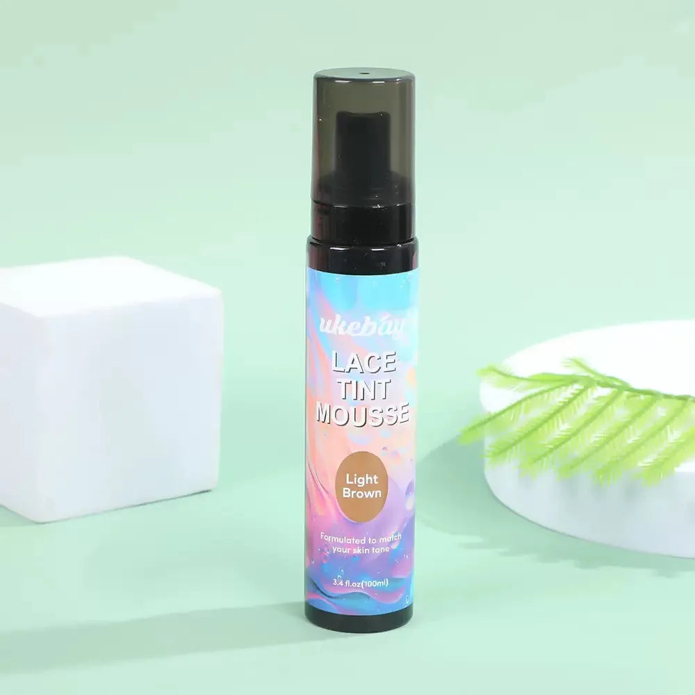 Spray Teintant Lace pour Perruques – Brun Foncé, Moyen, Clair | Mousse, Colle et Dissolvant