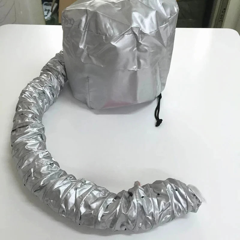 Bonnet Séchoir Portable – Soin Vapeur, Séchage Rapide & Diffuseur Capillaire