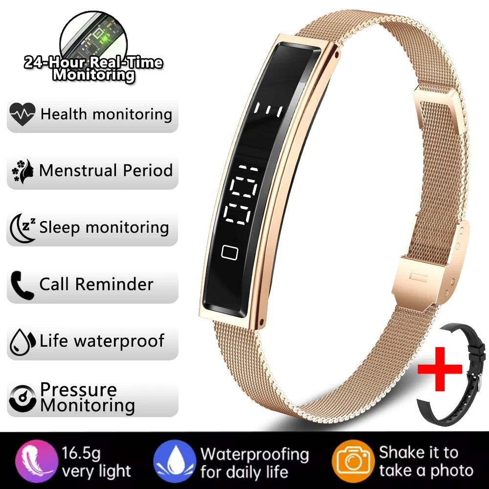 Bracelet Connecté Sport ChiBear 2026 – Suivi Santé, Cardio, SpO2, IP68 – Femme & Homme