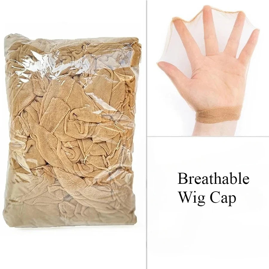 Bonnets de Perruque HD Transparents – Filets Nylon Extensibles pour Femmes et Hommes (Lot)