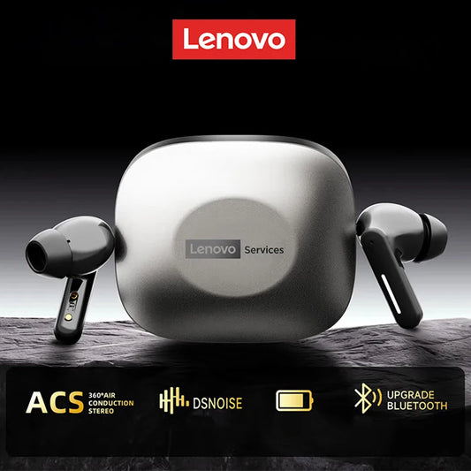 Lenovo LE209 – Écouteurs TWS Bluetooth 6.0, Réduction de Bruit ANC, HiFi, 30h d’Autonomie