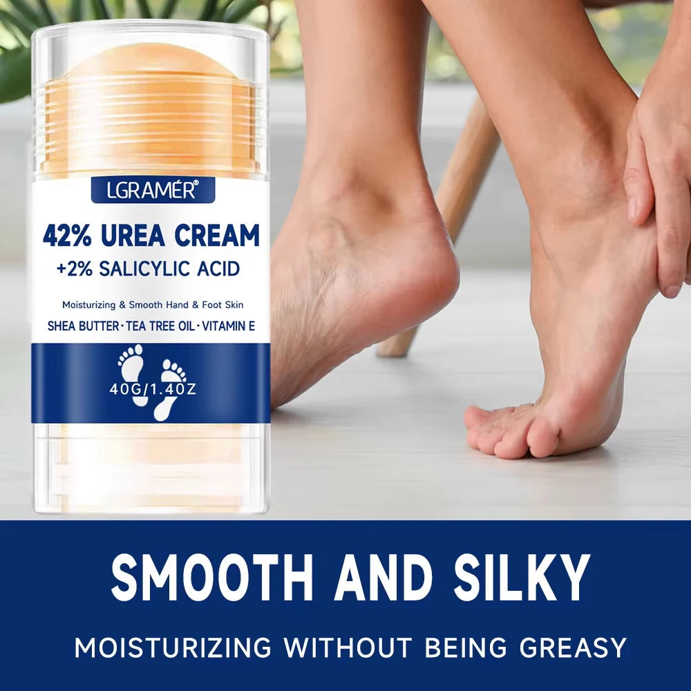 Crème Hydratante Intensive Pieds & Mains – Urée 42% + Acide Salicylique 2% | LGRAMER