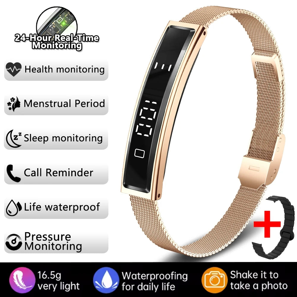 Bracelet Connecté Sport ChiBear 2026 – Suivi Santé, Cardio, SpO2, IP68 – Femme & Homme