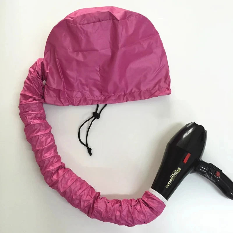Bonnet Séchoir Portable – Soin Vapeur, Séchage Rapide & Diffuseur Capillaire