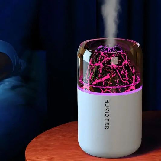 Humidificateur Diffuseur d'Arômes USB – Lampe Volcanique Colorée