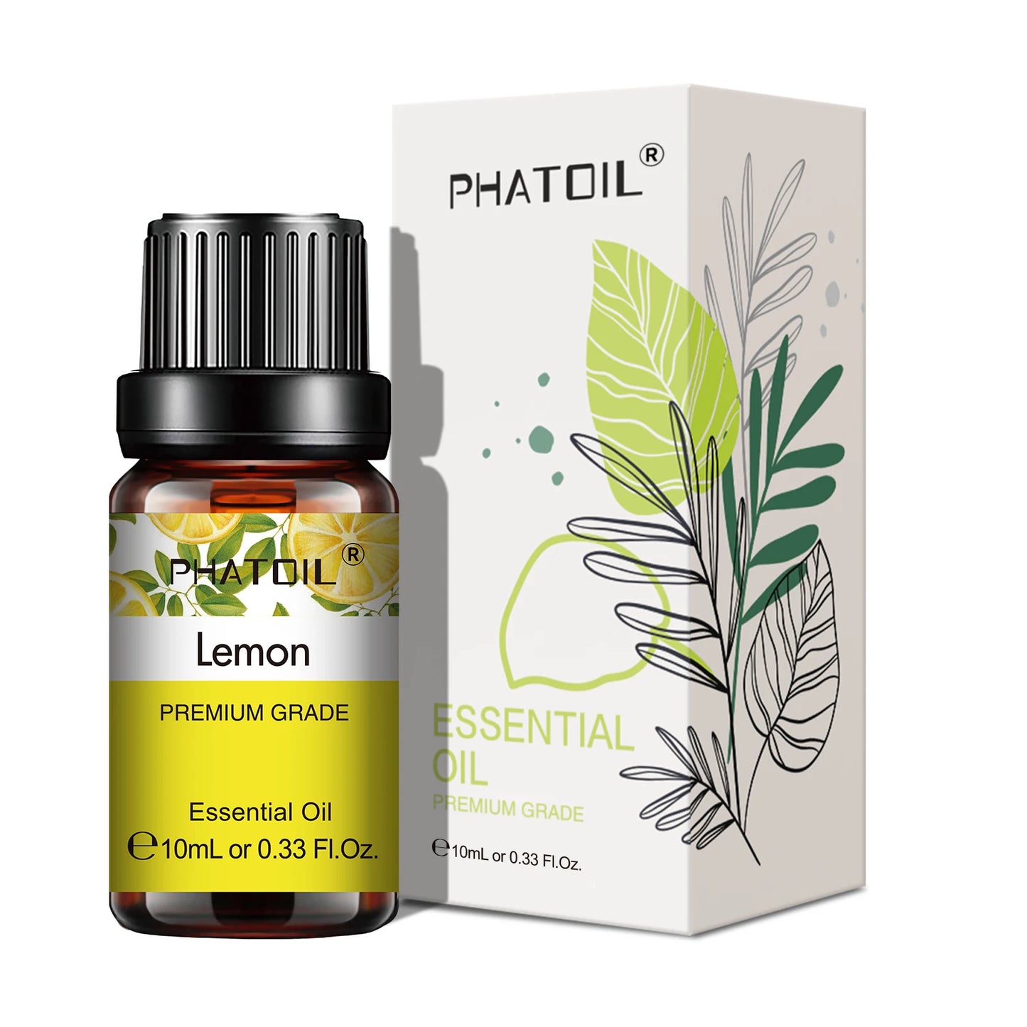 Huile essentielle pure 10ml – Aromathérapie, diffuseur, humidificateur (30 parfums au choix)