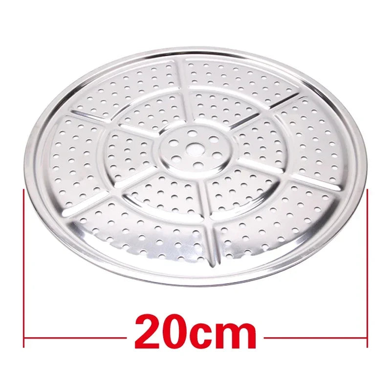 Grille vapeur en acier inoxydable – Autocuiseur, conserves et cuisson (18 tailles : 18 à 50 cm)
