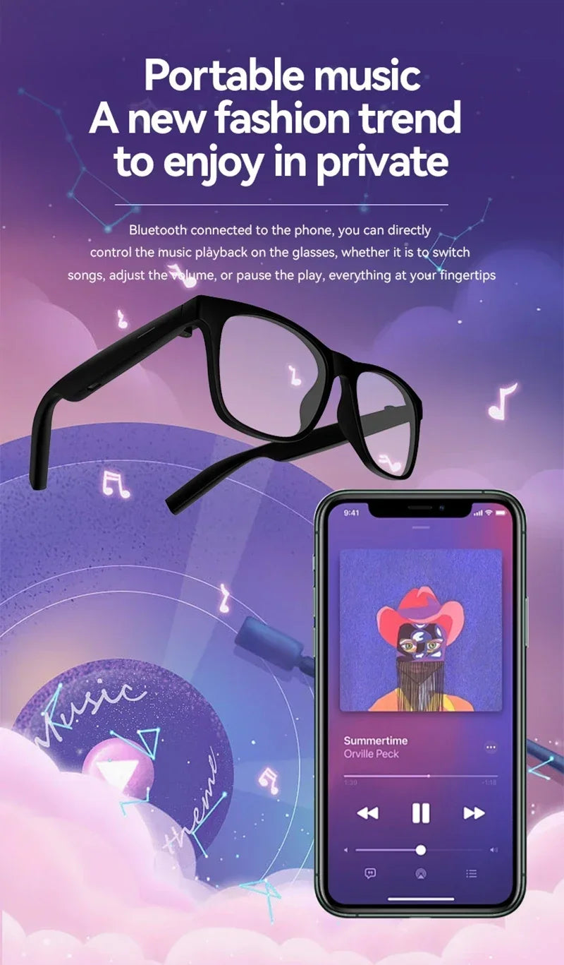 Lunettes Intelligentes Xiaomi MIJIA D11 – Bluetooth 5.4, IA, Caméra 8K, Appels & Musique Mains Libres