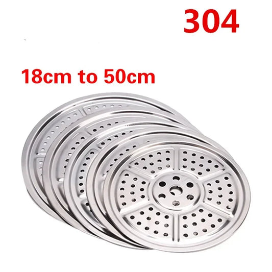 Grille vapeur en acier inoxydable – Autocuiseur, conserves et cuisson (18 tailles : 18 à 50 cm)