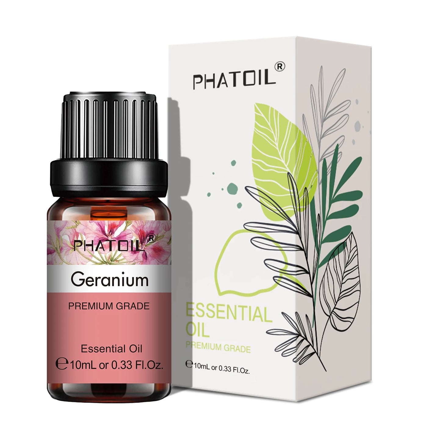 Huile essentielle pure 10ml – Aromathérapie, diffuseur, humidificateur (30 parfums au choix)