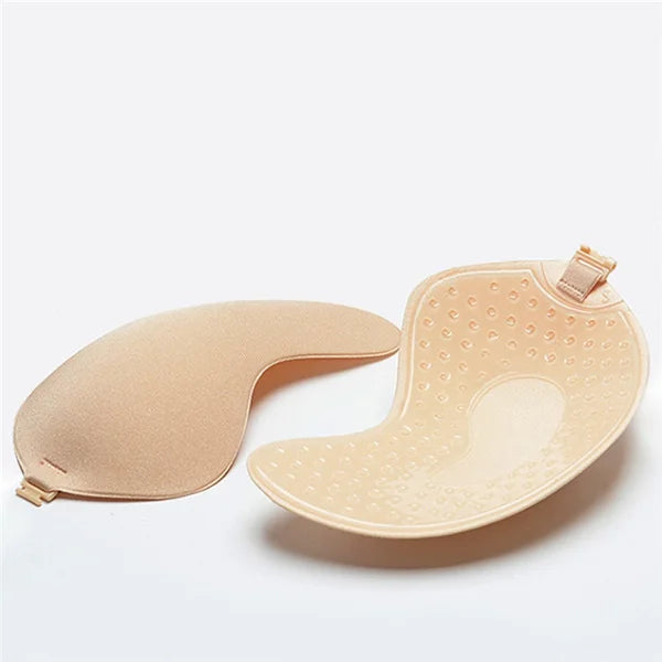 Soutien-gorge adhésif invisible push-up – Sans bretelles, sans dos, en silicone réutilisable (1 ou 2 paires)