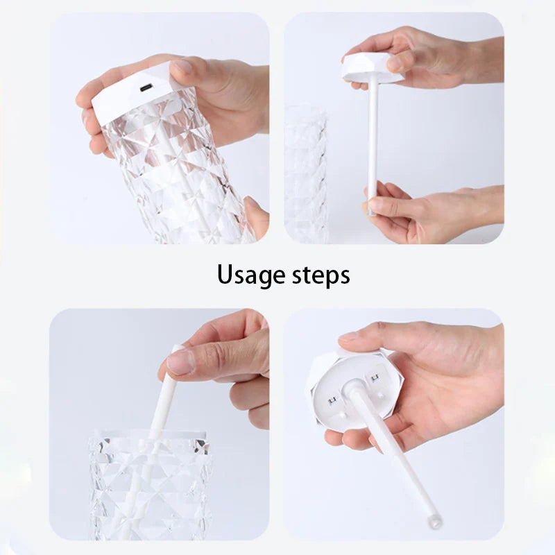 Humidificateur USB 400ml – Diffuseur d’Arômes & Lumière RGB pour Maison et Voiture