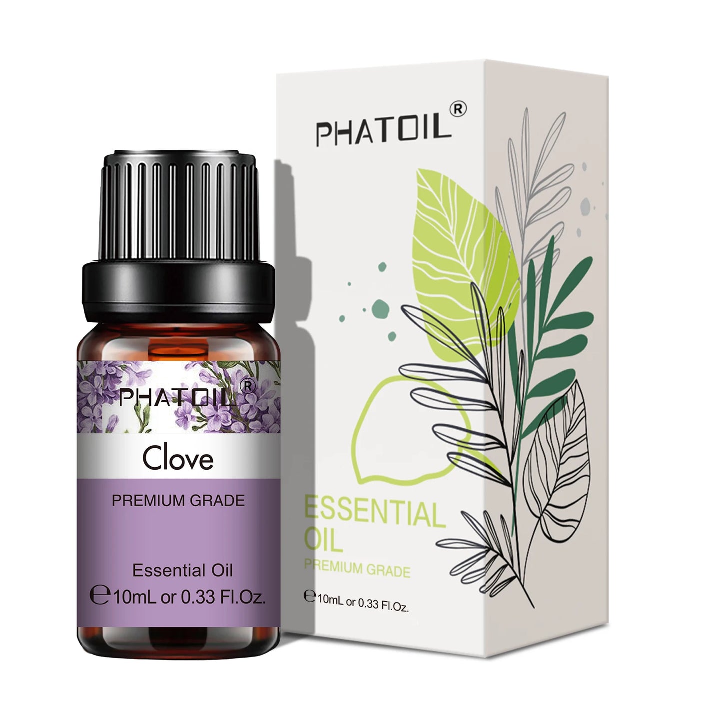 Huile essentielle pure 10ml – Aromathérapie, diffuseur, humidificateur (30 parfums au choix)