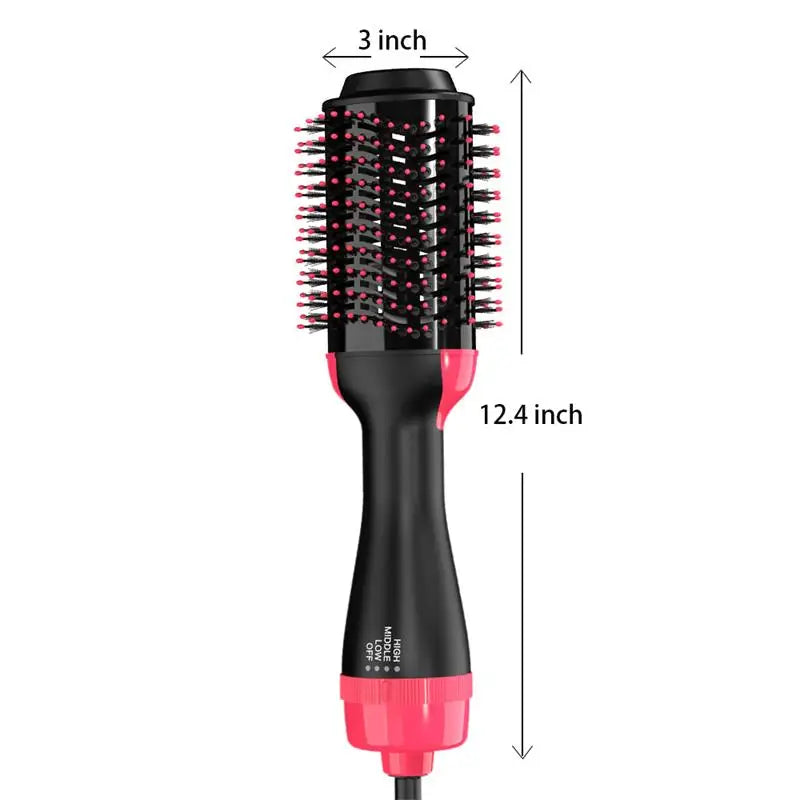 LISAPRO 2 en 1 une étape sèche-cheveux et volumateur lisseur brosse à Air chaud bigoudi beauté et santé coiffage