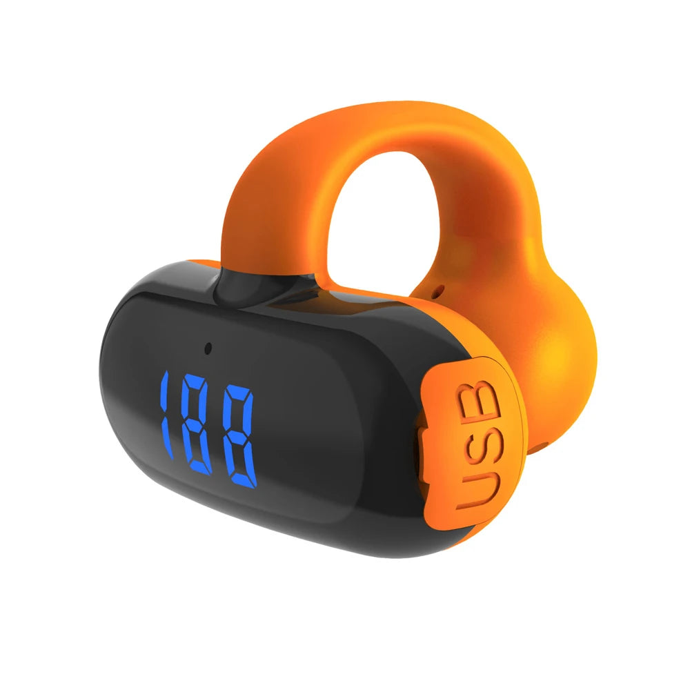 F20 Bone Conduction Bluetooth 5.3 Earphone Long Standby Wireless Open Headset Bluetooth Headphones Sports MP3 Earbuds 88 Hours