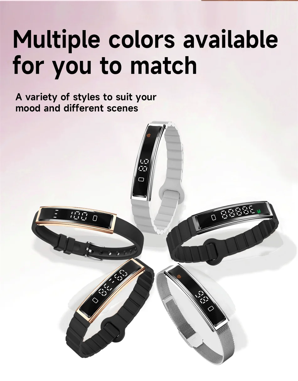 Bracelet Connecté Sport ChiBear 2026 – Suivi Santé, Cardio, SpO2, IP68 – Femme & Homme