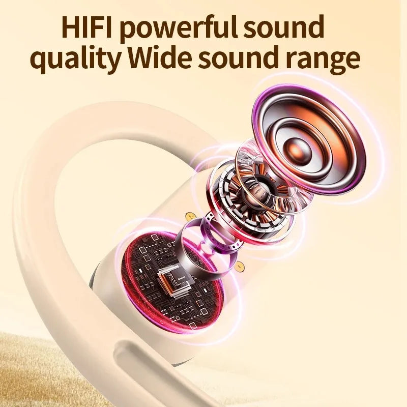 Écouteurs Bluetooth 5.4 Sans Fil kebidu – IPX7 Waterproof, 20h, Réduction de Bruit ENC, Basses Profondes