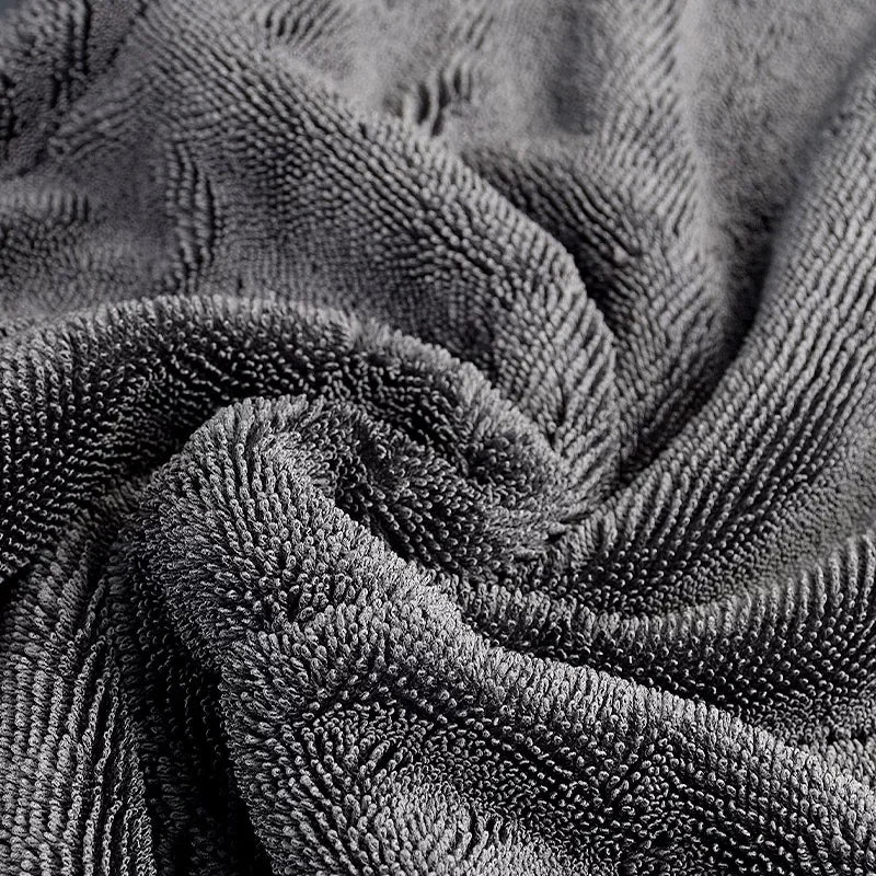 Serviettes en Microfibre Épaisse Double Face – Lavage Voiture, Cuisine & Maison | Super Absorbantes