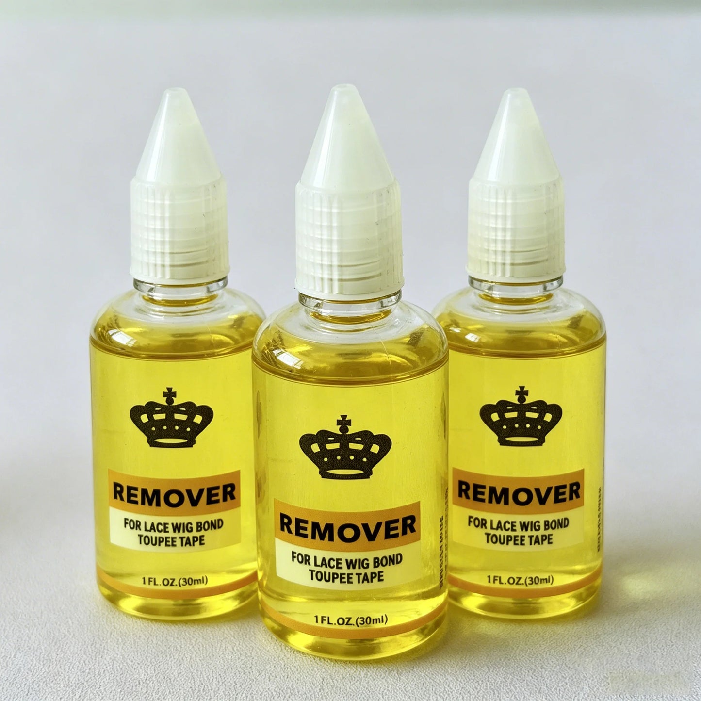 Dissolvant Colle et Ruban Perruque Lace – Flacon 30ml Facile à Utiliser | Port Quotidien